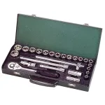 Trusă chei tubulare Honiton 1/2, 25 piese, în cutie pentru transport