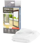Plasă anti insecte pentru ușă de balcon FlyScreen 220x65 cm, albă, set 2 buc