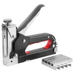 Capsator manual Strend Pro S221 cu capse 4–14 mm, in caseta cu 400 capse