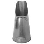 Hârlău pentru cărbune Strend Pro zincat, 15×25,5×48,5 cm