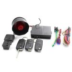 Alarmă auto CarGuard CAR 002 cu senzor de șoc 2 zone și 2 telecomenzi