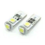 Set 2x bec LED T10 CANBUS pentru interior auto și portbagaj, 12V 3W