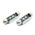 Set 2x bec LED sofit 41 mm Canbus cu chip Cree, 12V, 400 lm (CAN112)