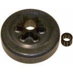 Oală ambreiaj 3/8 cu colivie pentru drujbă Partner 351, 3 piese