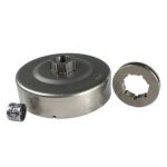 Set oală ambreiaj cu rotiță motrică 3/8 7Z și colivie pentru Stihl MS 290-390