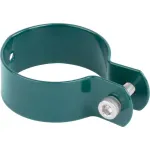 Colier metalic de prindere Strend Pro pentru stâlp rotund 48 mm, verde RAL6005