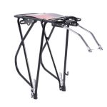 Portbagaj spate reglabil din aluminiu pentru biciclete 24–29”, 25 kg