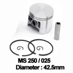 Piston complet pentru drujba Stihl MS 250/025, diametru 42.5 mm