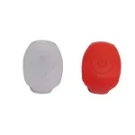 Set lumini bicicletă din silicon Trip, 4 LED super bright, 2 funcții