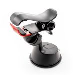 Suport auto universal pentru telefon/GPS Carguard, ventuză silicon, 105 mm