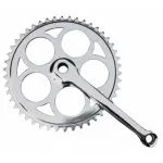 Angrenaj pedalier cu 1 foaie rotundă 46T Blade pentru bicicletă