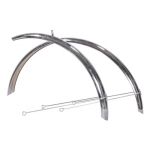 Set aripi metalice pentru bicicletă 26 inch, cromate, 1,5 mm Blade