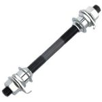 Ax față pentru bicicletă 26", metal negru, 140 mm (3/8" x 140 mm)