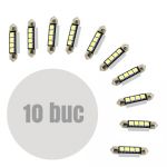 Bec LED sofit 39 mm CAN-Bus 12V 3W pentru plafonieră/număr, set 10 buc