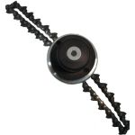 Cap mosor cu lant universal pentru motocoasa, Blade, pentru taiere buruieni