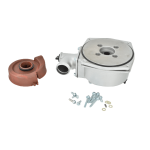 Cap motopompă 2” metalic Blade pentru debit constant și montaj rapid