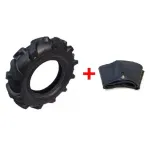 Set cauciuc și cameră pentru motocultor 3.50-6, 4PR, tip TT (cu cameră)