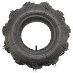 Set cauciuc cu cameră 4.00-8 pentru motocultor, tracțiune bună