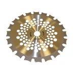 Disc tăietor cu vidia dublu 255 mm, 40 dinți, alezaj 25,4 mm Gospopro