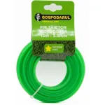 Fir tăietor pentru motocoasă 15 m, 3.5 mm, secțiune stea, Gospodarul
