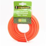 Fir tăietor pentru motocoasă 15 m, 4 mm, secțiune rotundă Gospodarul