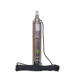 Pompă submersibilă pentru apă curată cu șnec, inox, 1100W, 4QGD-1100