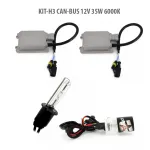 Kit xenon auto H3 CAN-BUS 12V 35W 6000K Carguard, lumina alba