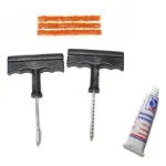 Kit reparație pană pentru anvelope tubeless, cu mâner din plastic
