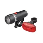 Set lanternă față și stop spate pentru bicicletă, 5+5 LED, Ultra Bright