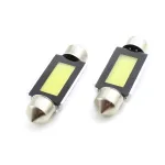 Bec LED sofit 39 mm COB 12V 150 lm pentru plafonieră și număr, CLD019