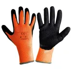 Mănuși de protecție M3 mărimea 10, textile cu latex pentru aderență