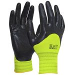 Mănuși de protecție M9 mărimea 10, textile elastice cu latex aderent