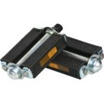 Pedale bicicletă din metal cu cauciuc antiderapant și reflectorizante Blade