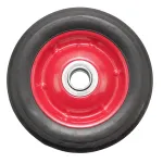 Roată pentru cărucior 6x1.5 din cauciuc brut, cu rulment, Gospopro