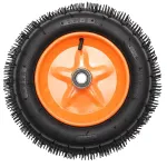 Roată pentru roabă 3.00-8 cu rulment, profil mixt, 6PR Gospopro