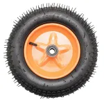 Roată pneumatică pentru roabă 3.50-8 TT, cu rulment, 4PR – Gospopro