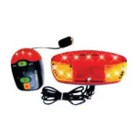 Semnalizare JY-208B cu 11 LED si 8 melodii pentru bicicleta si scuter