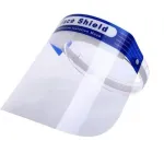 Vizieră de protecție facială anti-aburire, cu burete, reutilizabilă