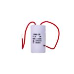Condensator pentru pompa QDX 16 F, 8µF 450VAC, cu fire, Blade