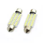 Set 2 becuri LED sofit 39mm 12V 189 lm pentru plafonieră/număr, CLD024