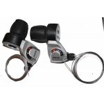 Set manete schimbător rotative indexate 3x7, dual, Blade pentru bicicletă