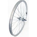 Roată spate bicicletă 24" aluminiu, 36H 14G, pentru anvelope 1.5–1.75