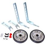 Roți ajutătoare reglabile pentru biciclete 12–20”, set din metal Blade