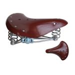 Șa de bicicletă tip poștaș cu arcuri, confort sporit la pedalat