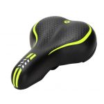 Șa MTB Blade Acid cu gel, confort sporit, negru-verde