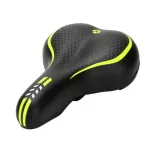 Șa MTB Blade Acid cu gel, confort sporit, negru-verde