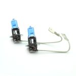 Set 2 becuri halogen H3 12V 100W +130% intensitate, Long Life Xenon Blue Carguard