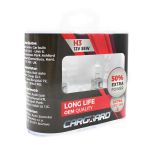 Set 2 becuri halogen auto H3 12V 55W Carguard Long Life, +50% lumina