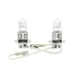 Set 2 becuri halogen auto H3 12V 55W Carguard Long Life, +50% lumina