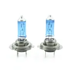 Set 2 becuri halogen H7 Carguard Long Life Xenon Blue, 12V 55W, +100% intensitate
